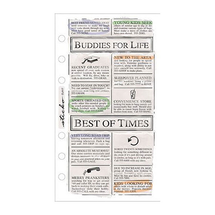 EK Success Sticko Stickers - Classifieds Friends