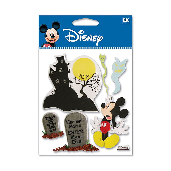 EK Success Disney Dimensional Stickers - Mickey Hounted House