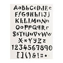 Quickutz Dies Alphabet Set - Collector's Serie Zelda