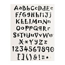 Quickutz Dies Alphabet Set - Collector's Serie Zelda