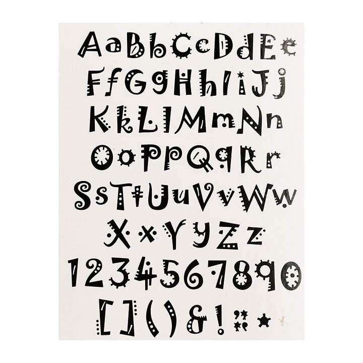 Quickutz Dies Alphabet Set - Collector's Serie Zelda