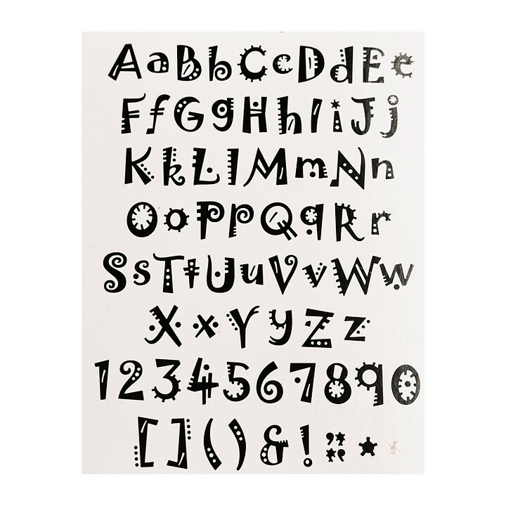 Quickutz Dies Alphabet Set - Collector's Serie Zelda
