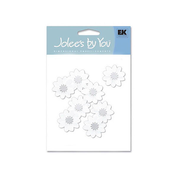 EK Success Stickers Jolee's By You Mini - Flower Verbena White