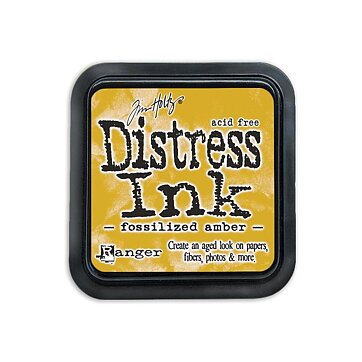 Tim Holtz Distress Ink Pad - Fossilizied Amber