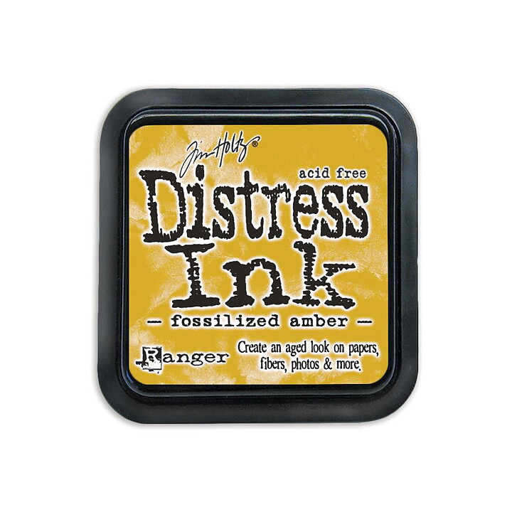 Tim Holtz Distress Ink Pad - Fossilizied Amber