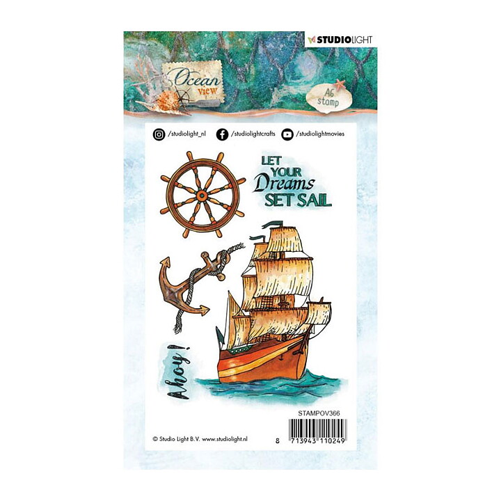 Studio Light Clear Stamps - Ocean View No 366