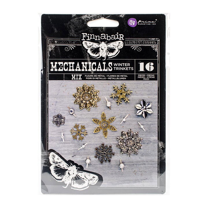 Prima Marketing Finnabair Mechanicals - Winter Trinkets