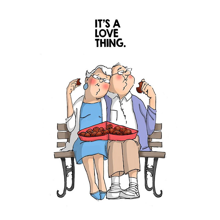 Art Impressions Valentine's Cling Rubber Stamps - Love Thing Set