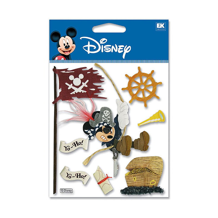 EK Success Disney Dimensional Stickers - Mickey Pirate