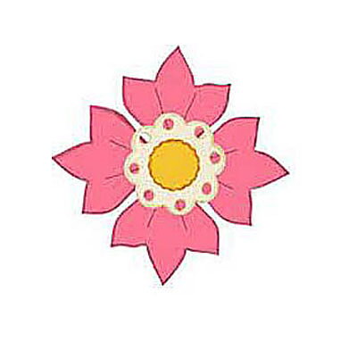BK Dies 3x3 Flower Design a Flower