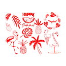 Find It Trading Textile Stamps - Tropical