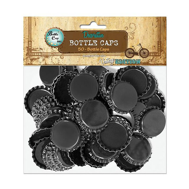 Bottle Cap Inc.  Bottle Caps - Black