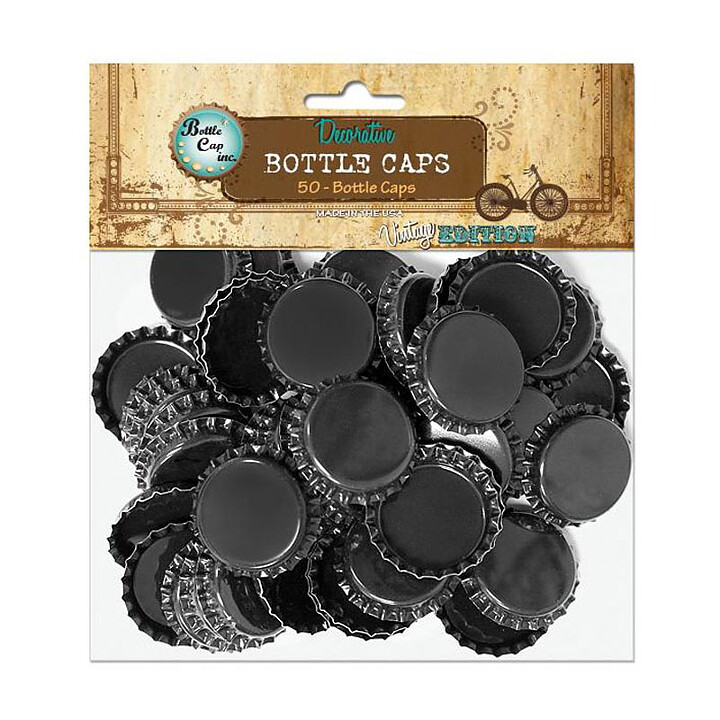 Bottle Cap Inc.  Bottle Caps - Black
