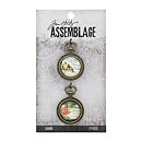 Tim Holtz Assemblage Charms - Collage Domes