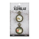 Tim Holtz Assemblage Charms - Collage Domes