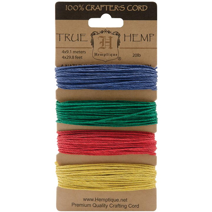 Hemptique Hemp Cord - Topaz