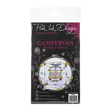 Pink Ink Designs Clear Stamp Set A5 - Campervan