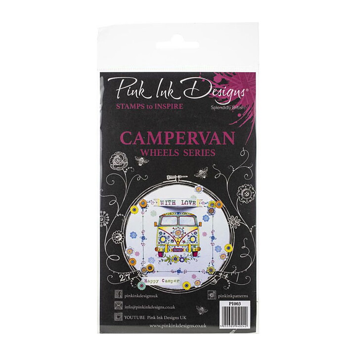 Pink Ink Designs Clear Stamp Set A5 - Campervan