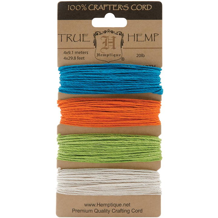 Hemptique Hemp Cord - Bright