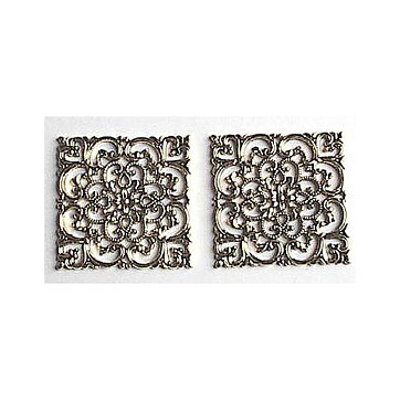 Buttons Filigrees Victorian Squares