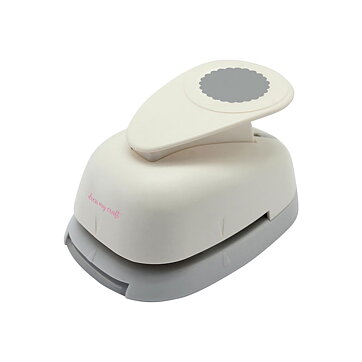 Dress My Craft Paper Punch Medium - Scalloped Circle 