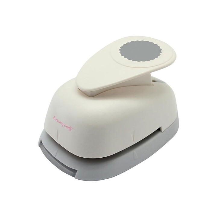 Dress My Craft Paper Punch Medium - Scalloped Circle 