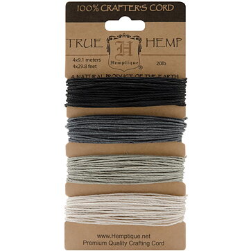 Hemptique Hemp Cord - Onyx