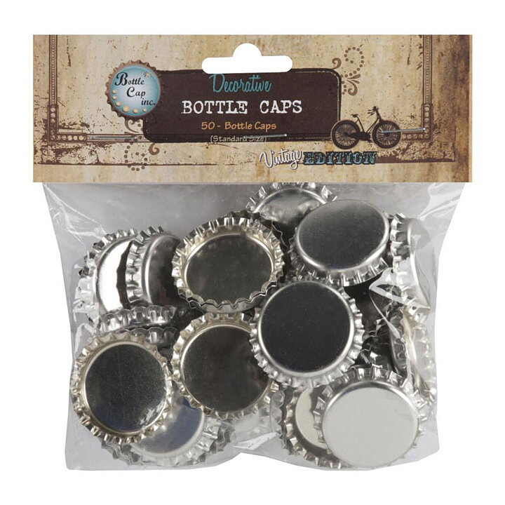 Bottle Cap Inc.  Bottle Caps - Silver