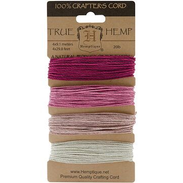 Hemptique Hemp Cord - Ruby