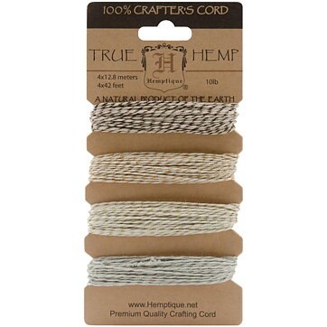 Hemptique Hemp Cord - Vintage Metallic 1 mm