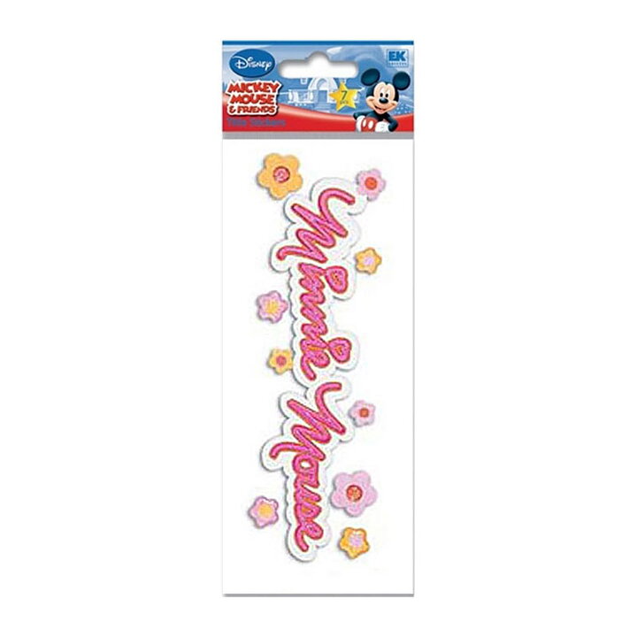EK Success Disney Dimensional Stickers Title - Minnie Mouse