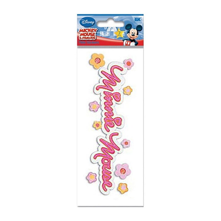 EK Success Disney Dimensional Stickers Title - Minnie Mouse