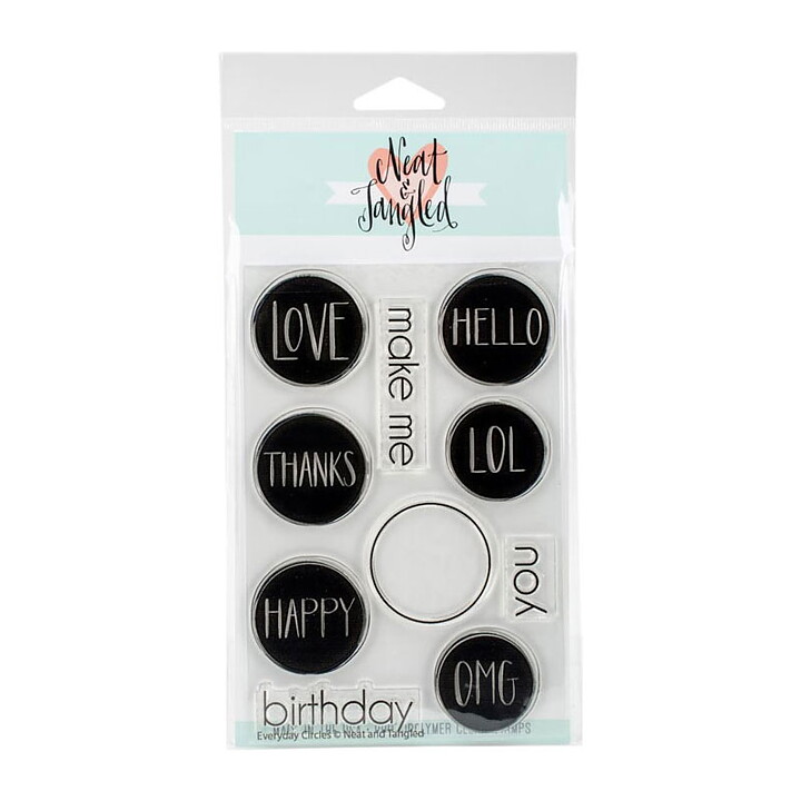 Neat & Tangled Clear Stamps- Everyday Circles
