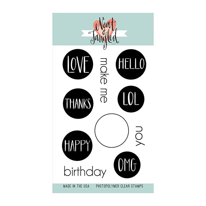 Neat & Tangled Clear Stamps- Everyday Circles