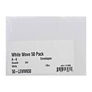 Leader Paper Products Envelopes - A-6  White Smooth