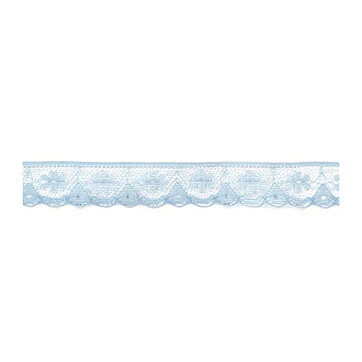 American Crafts Ribbon Ruban Premium - Crocheted Lace Lagoon