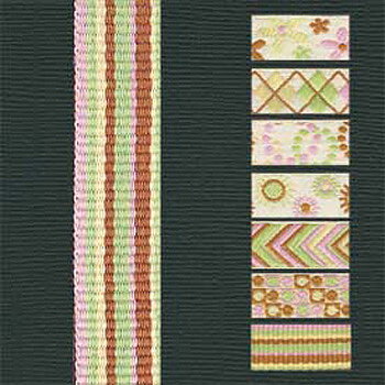 Maya Road Ribbon - Inspiration Laughter Stripes