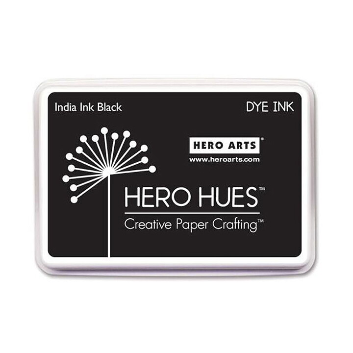 Hero Arts Dye Ink Pad - Hero Hues India Black