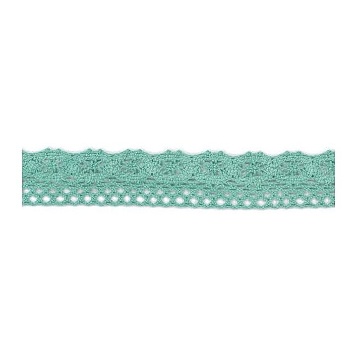 American Crafts Ribbon Ruban Premium - Crocheted Lace Robin's Egg
