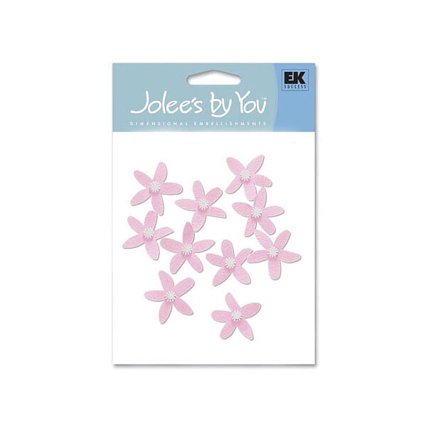 EK Success Stickers Jolee's By You Mini - Flower Vinca Pink