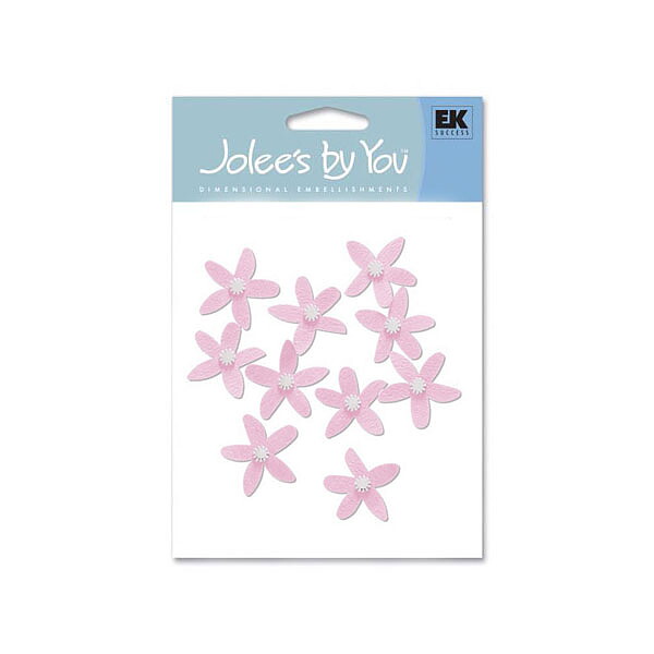 EK Success Stickers Jolee's By You Mini - Flower Vinca Pink