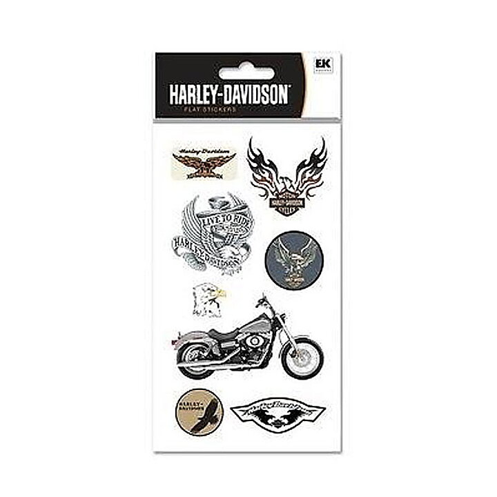 Harley Davidson Stickers - Eagles