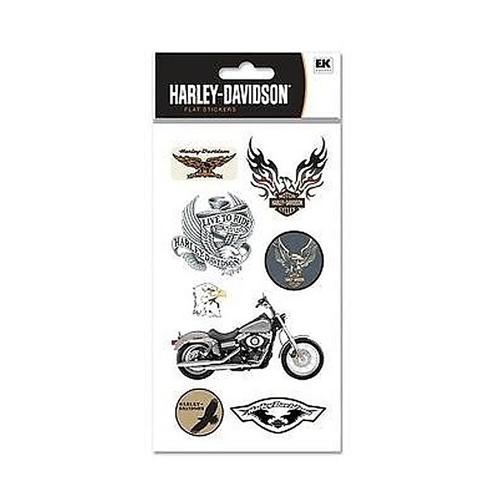 Harley Davidson Stickers - Eagles