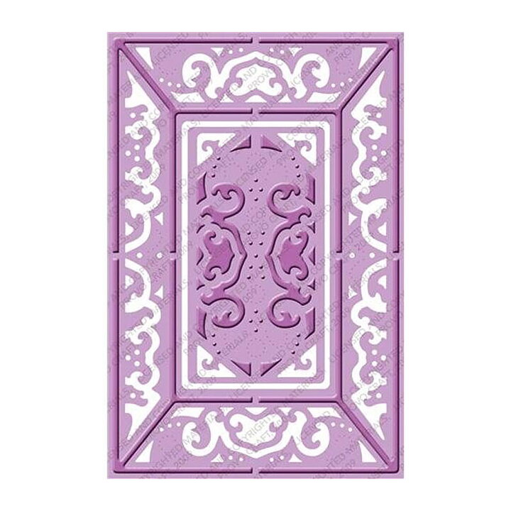 Provo Craft Cuttlebug Embossing Plus A2 - Lace Door