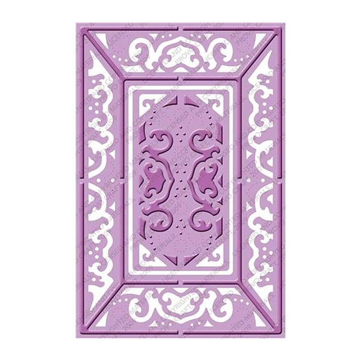 Provo Craft Cuttlebug Embossing Plus A2 - Lace Door