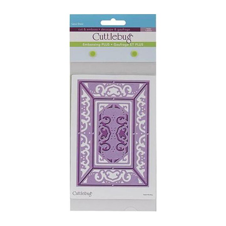 Provo Craft Cuttlebug Embossing Plus A2 - Lace Door
