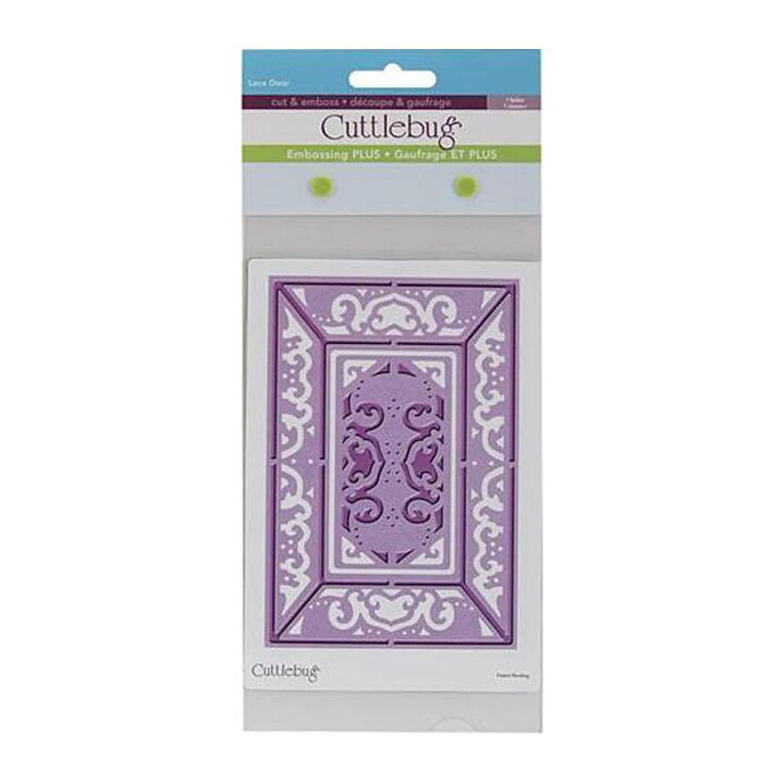 Provo Craft Cuttlebug Embossing Plus A2 - Lace Door