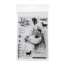 Pink Ink Designs Clear Stamp Set A5 - Liama Queen
