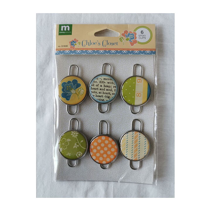 Making Memories Chloe´s Closet - Epoxy Clips