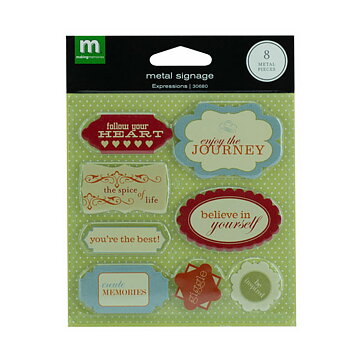 Making Memories Metal Signage - Expressions